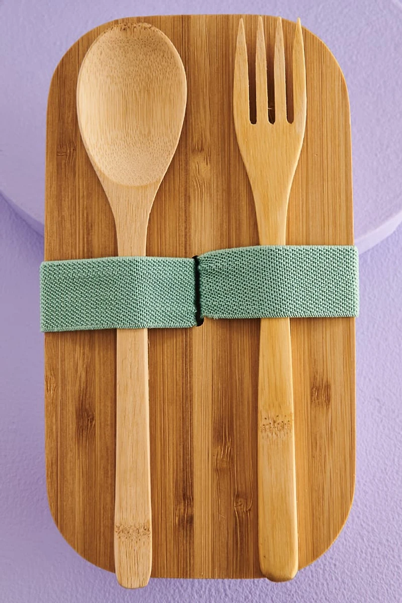 Buy Cherry Hearts Bento Box w/ Utensils Set Online at Earthbound Trading