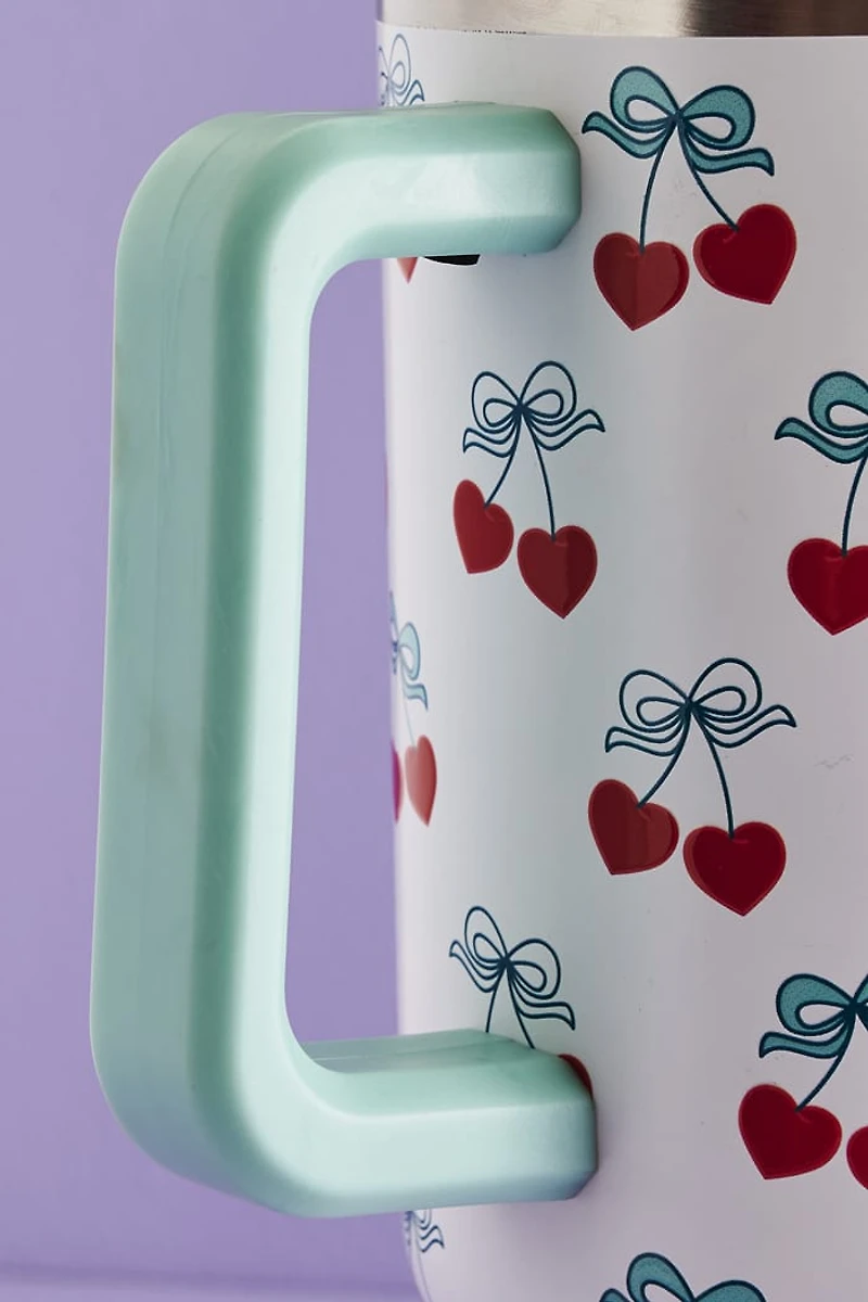 Buy Cherry Hearts 40oz Stainless Steel Tumbler Online at Earthbound Trading