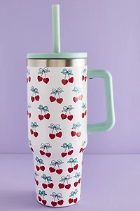 Buy Cherry Hearts 40oz Stainless Steel Tumbler Online at Earthbound Trading
