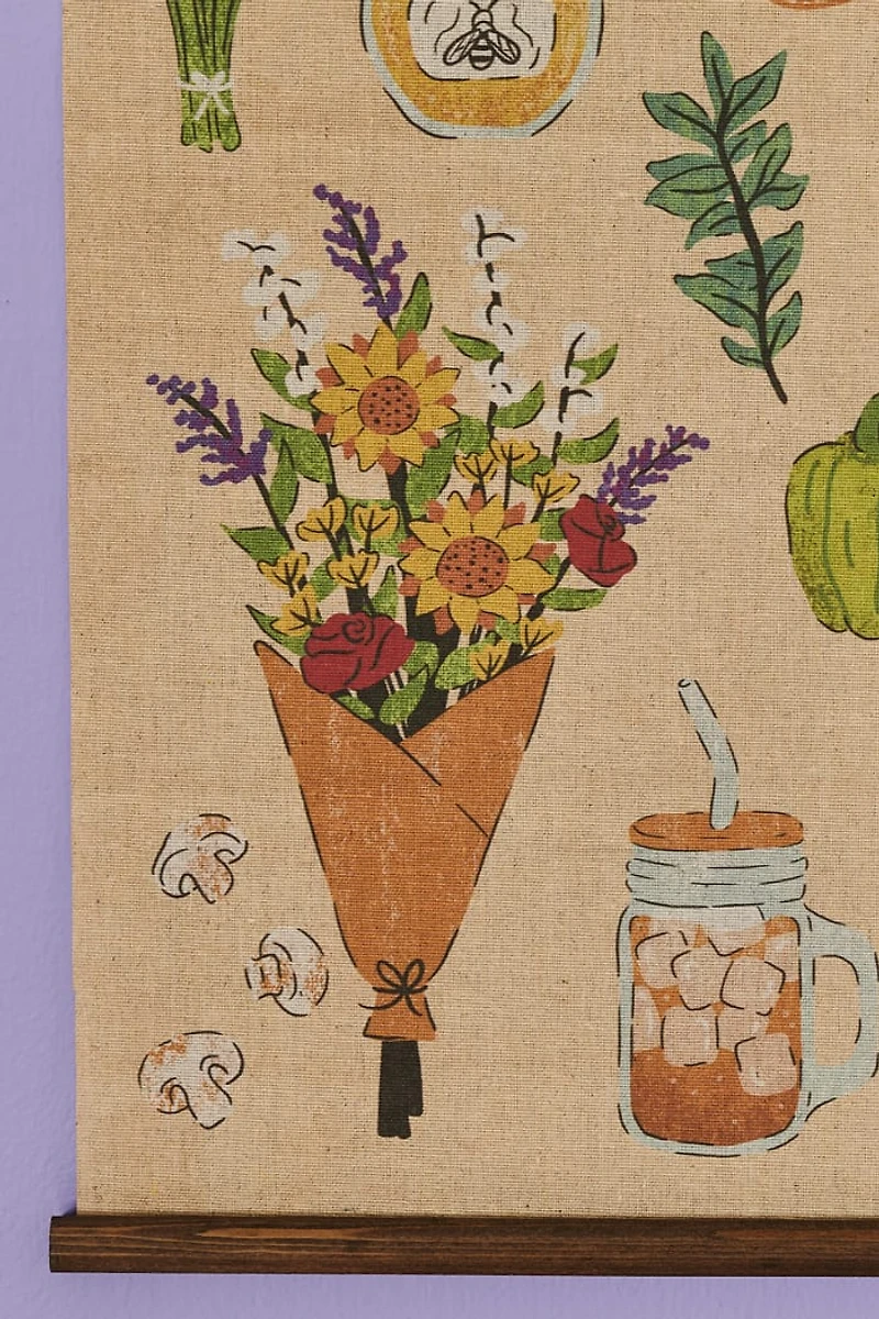 Buy EBX Farmers Market Wall Art Banner Online at Earthbound Trading