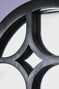 Buy Black Crescent Moon Wood Mirror Online at Earthbound Trading