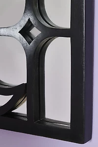 Buy Black Crescent Moon Wood Mirror Online at Earthbound Trading