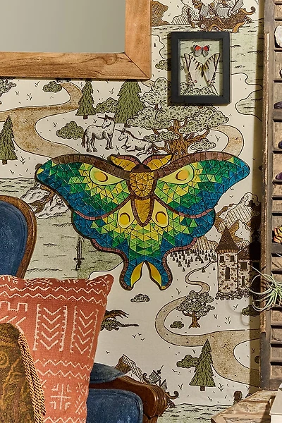 Buy Green Moth Mosaic Online at Earthbound Trading