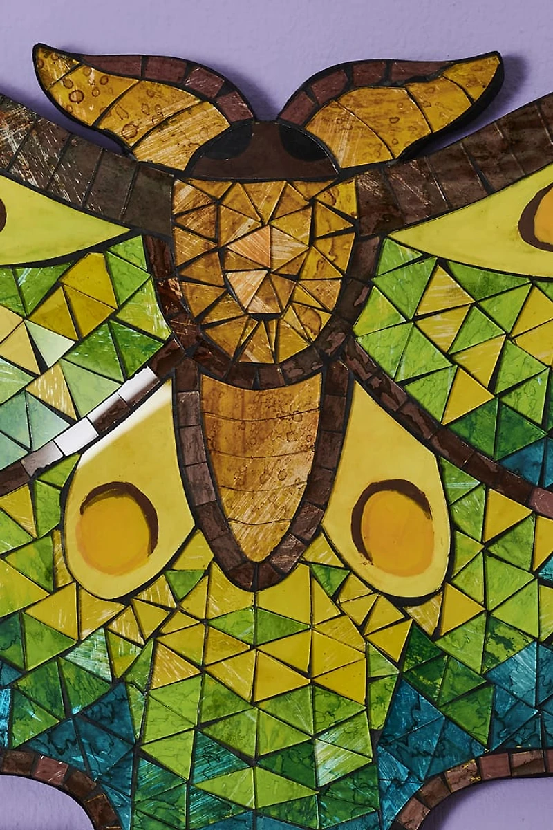 Buy Green Moth Mosaic Online at Earthbound Trading