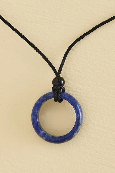 Sodalite Ring Necklace
