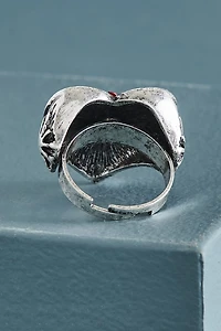 Buy Deco Red Rose Ring Online at Earthbound Trading