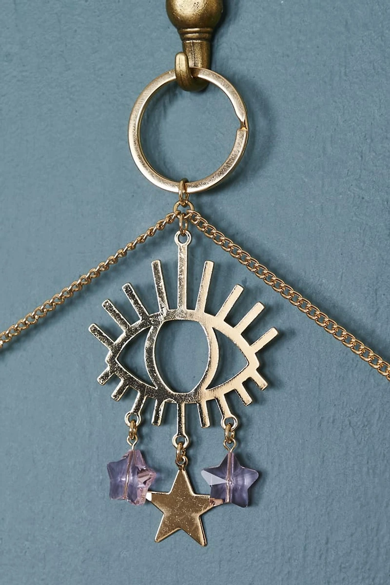 Buy Rose Quartz Eye Crystal Mobile Online at Earthbound Trading