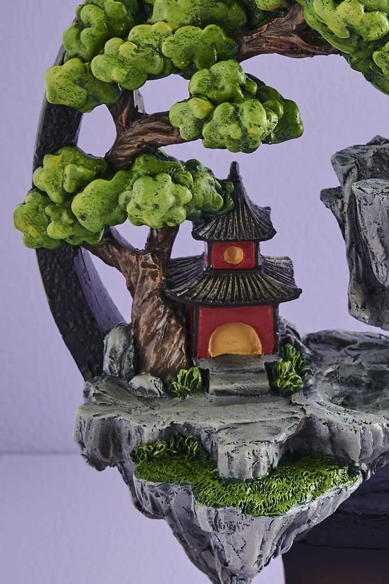 Buy Peaceful Garden Backflow Incense Burner Online at Earthbound Trading