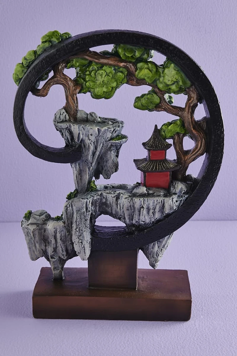 Buy Peaceful Garden Backflow Incense Burner Online at Earthbound Trading