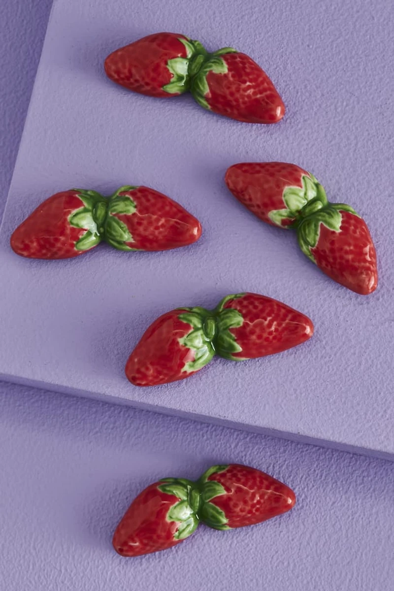 Buy Set of 5 Strawberry Chopsticks w/ Rests Online at Earthbound Trading