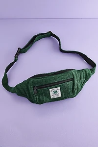 Buy Solid Green Hemp Belt Bag Online at Earthbound Trading