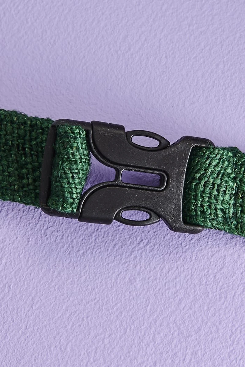 Buy Solid Green Hemp Belt Bag Online at Earthbound Trading
