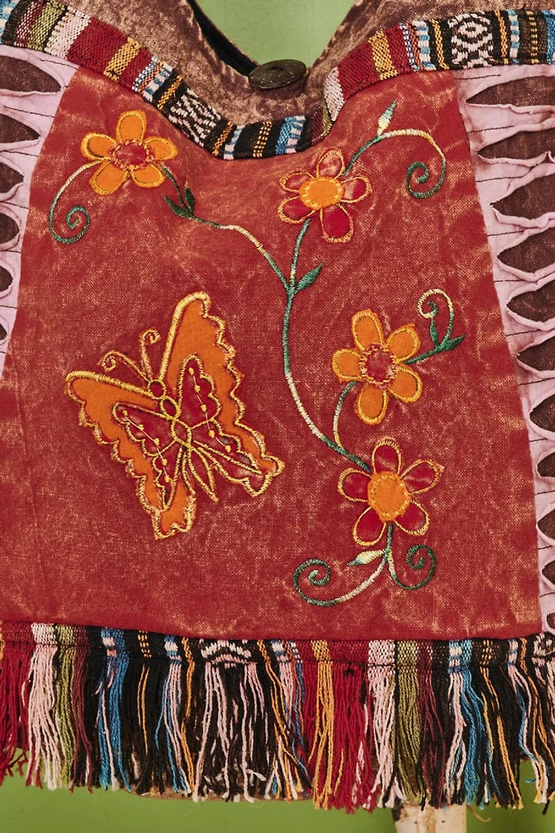 Buy boho Butterfly Garden Crossbody Bag Online at Earthbound Trading