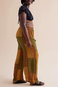 Buy Honey Moss Assorted Patchwork Pants Online at Earthbound Trading