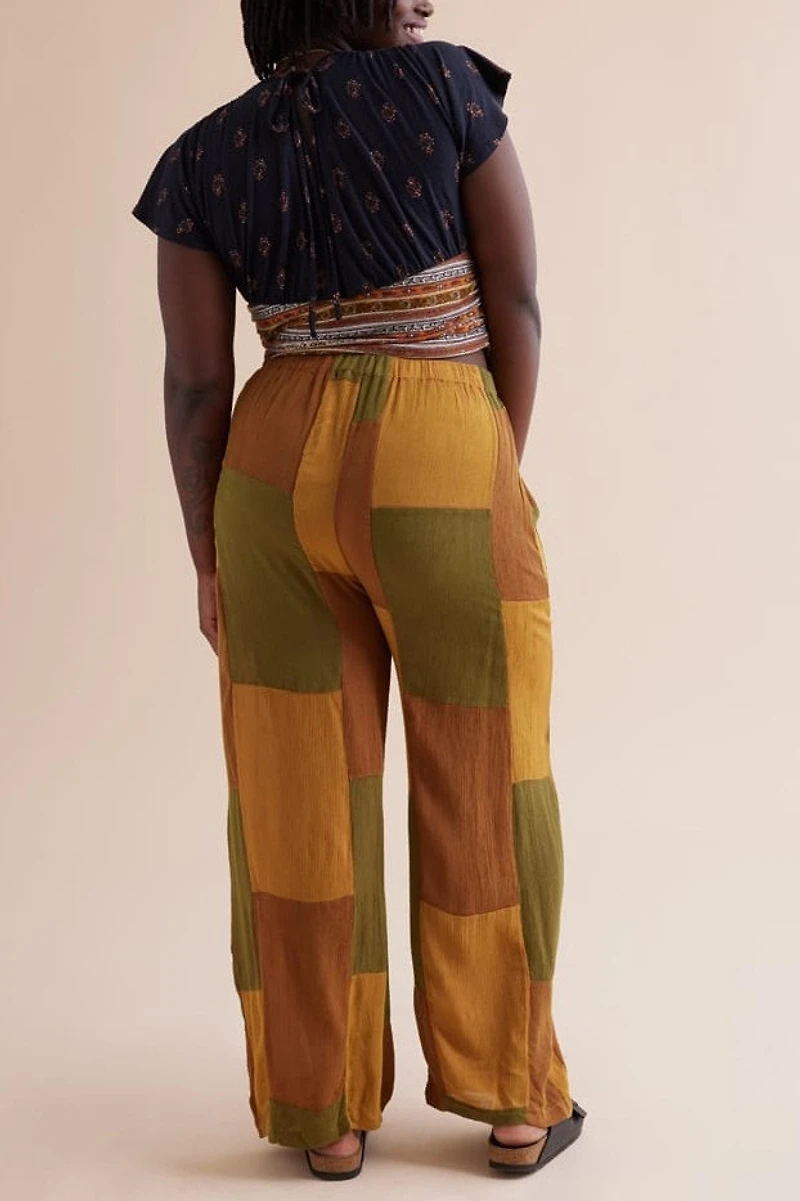 Buy Honey Moss Assorted Patchwork Pants Online at Earthbound Trading