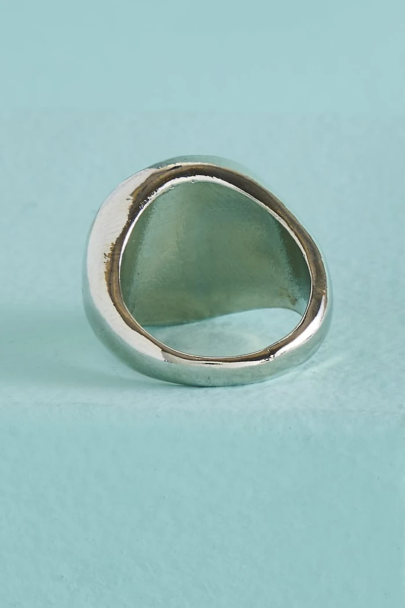 Buy Blue Evil Eye Signet Ring Online at Earthbound Trading