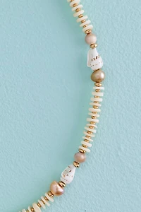Buy Pearl Mini Shell Chip Necklace Online at Earthbound Trading