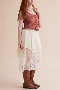 Buy Cream Lace Fairy Skirt Online at Earthbound Trading