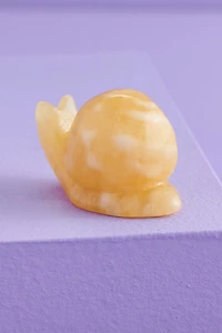 Buy Yellow Jade Snail Figurine Online at Earthbound Trading