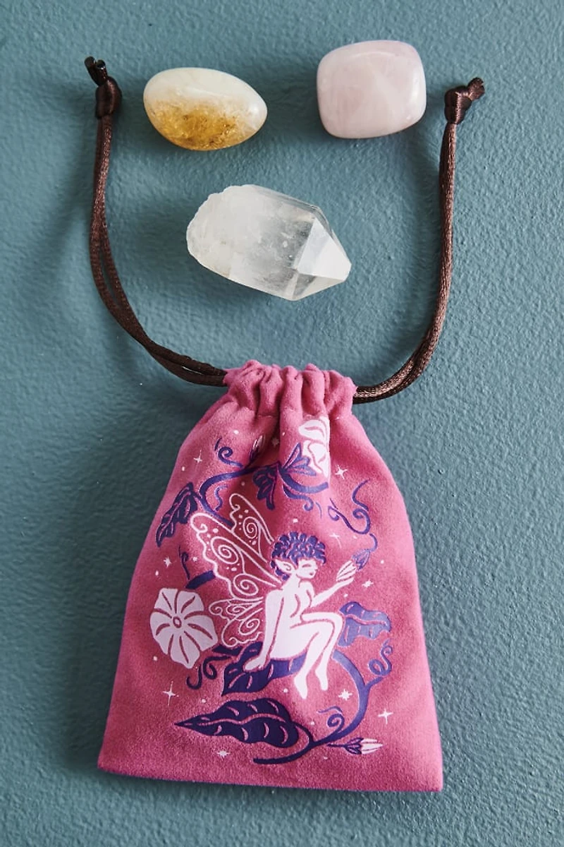Buy EBX Mystic Fairy Velvet Pouch Online at Earthbound Trading