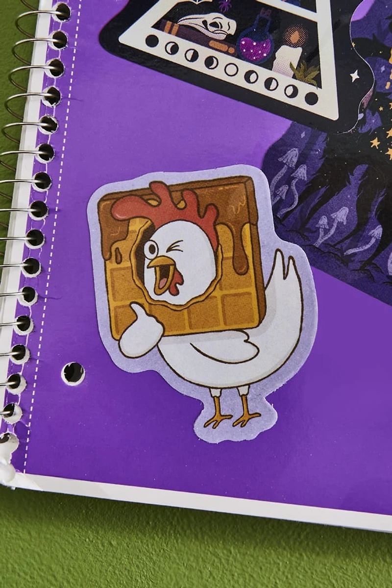 Buy EBX Chicken and Waffles Sticker Online at Earthbound Trading