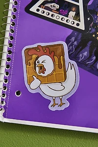 Buy EBX Chicken and Waffles Sticker Online at Earthbound Trading