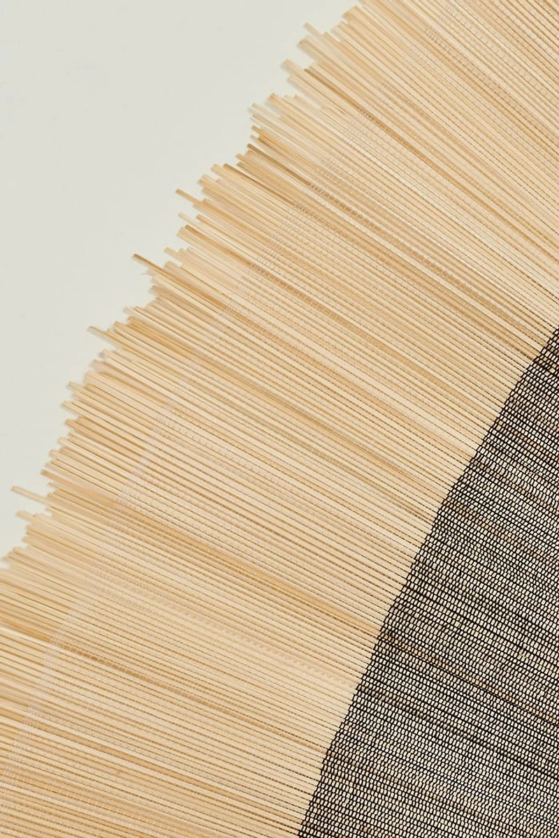 Buy Black Striped Vietnam Bamboo Fan Online at Earthbound Trading