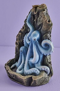 Buy Blue Octopus Backflow Incense Burner Online at Earthbound Trading