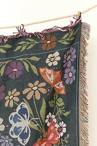 Buy Enchanted Butterfly Woven Throw Blanket Online at Earthbound Trading
