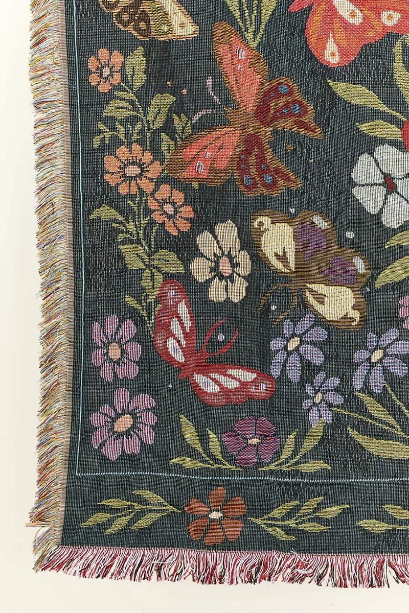 Buy Enchanted Butterfly Woven Throw Blanket Online at Earthbound Trading