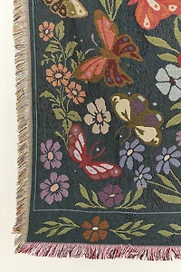 Buy Enchanted Butterfly Woven Throw Blanket Online at Earthbound Trading