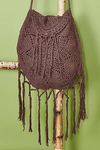 Buy Plum Crochet Crossbody Bag Online at Earthbound Trading