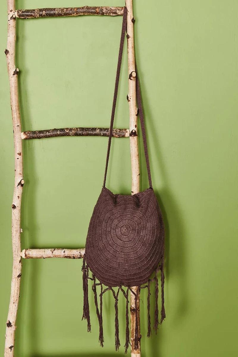 Buy Plum Crochet Crossbody Bag Online at Earthbound Trading