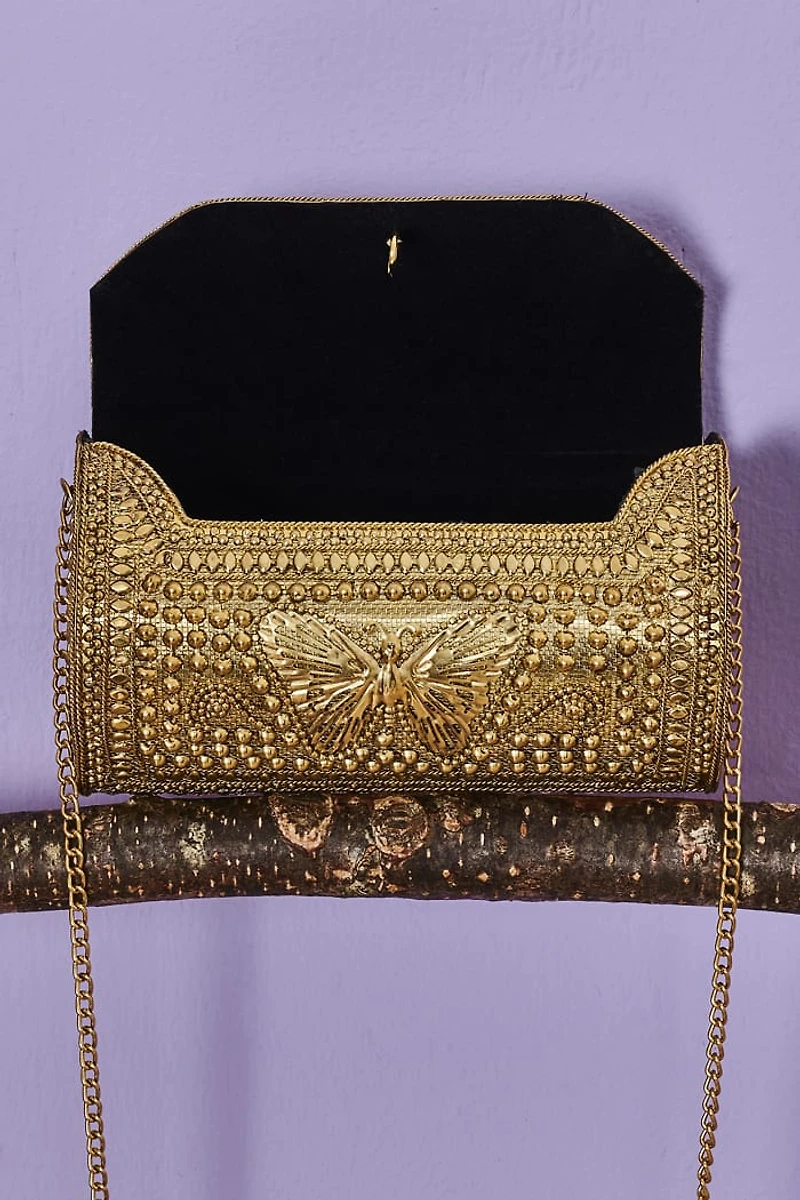 Buy Metal Barrel Butterfly Crossbody Bag Online at Earthbound Trading