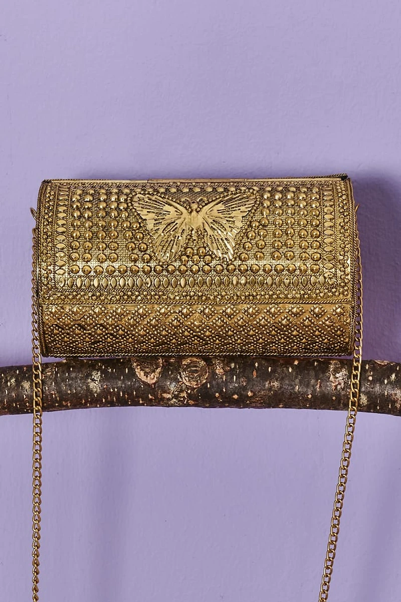 Buy Metal Barrel Butterfly Crossbody Bag Online at Earthbound Trading
