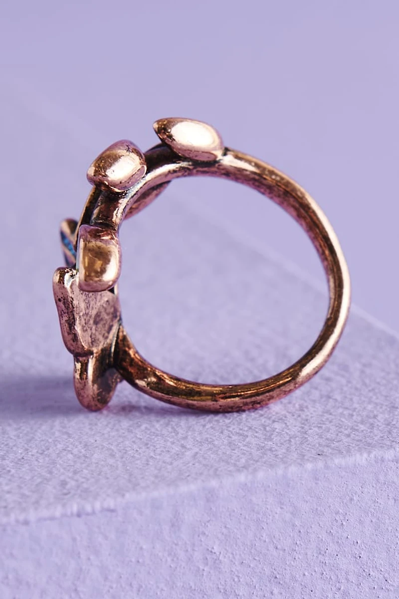 Buy Butterfly Garden Glitter Ring Online at Earthbound Trading