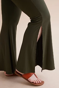 Buy Fern Ribbed Flare Pants Online at Earthbound Trading