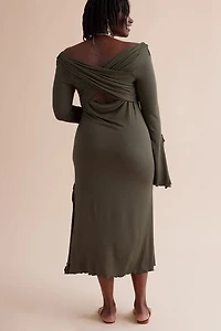 Bohemian Beauty - Willow Twist Front Maxi Dress Shop Now!