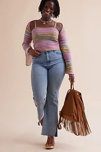 Buy Micro Striped Tank and Shrug Set Online at Earthbound Trading