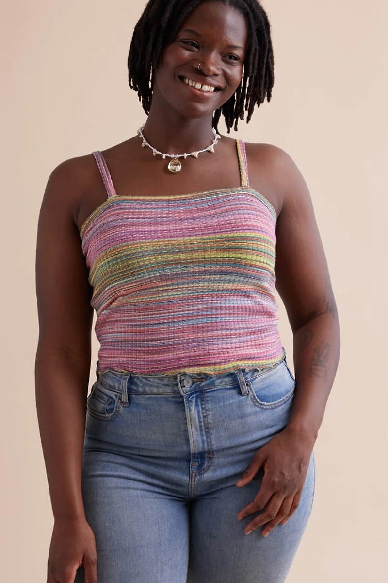 Buy Micro Striped Tank and Shrug Set Online at Earthbound Trading