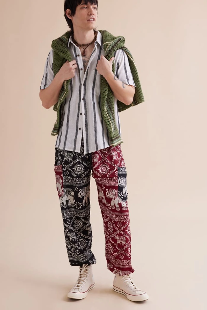 Buy Two-Tone Elephant Pants Online at Earthbound Trading
