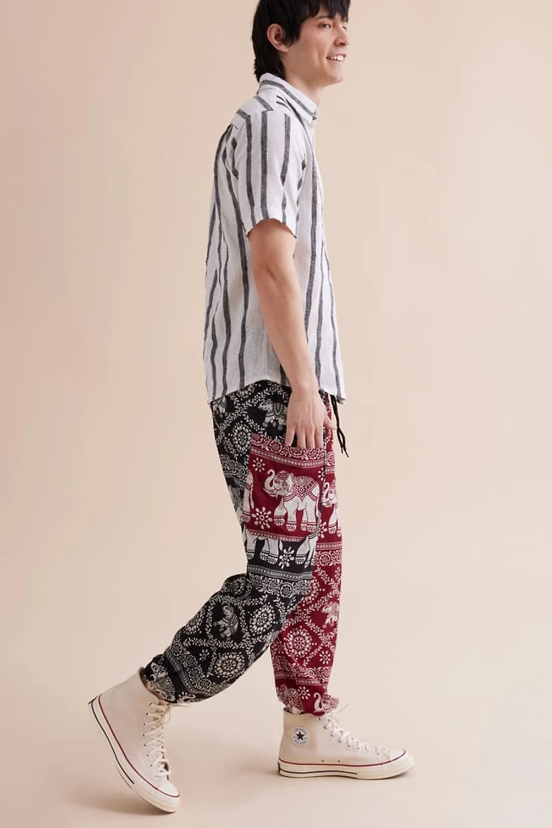 Buy Two-Tone Elephant Pants Online at Earthbound Trading