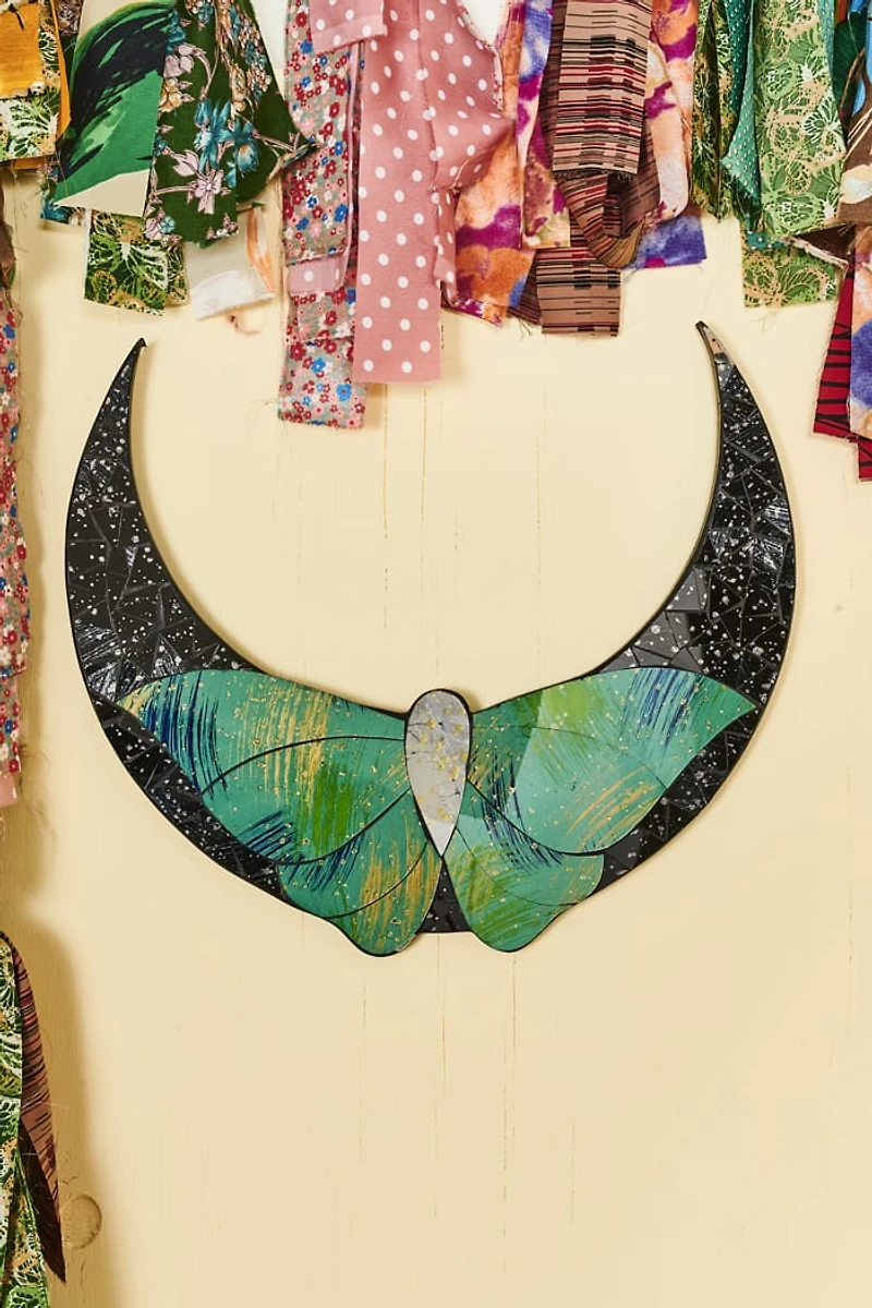 Buy Crescent Moon Moth Mosaic Online at Earthbound Trading