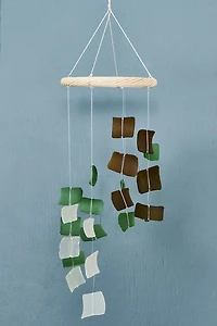 Buy Green Upcycled Glass Mobile Online at Earthbound Trading