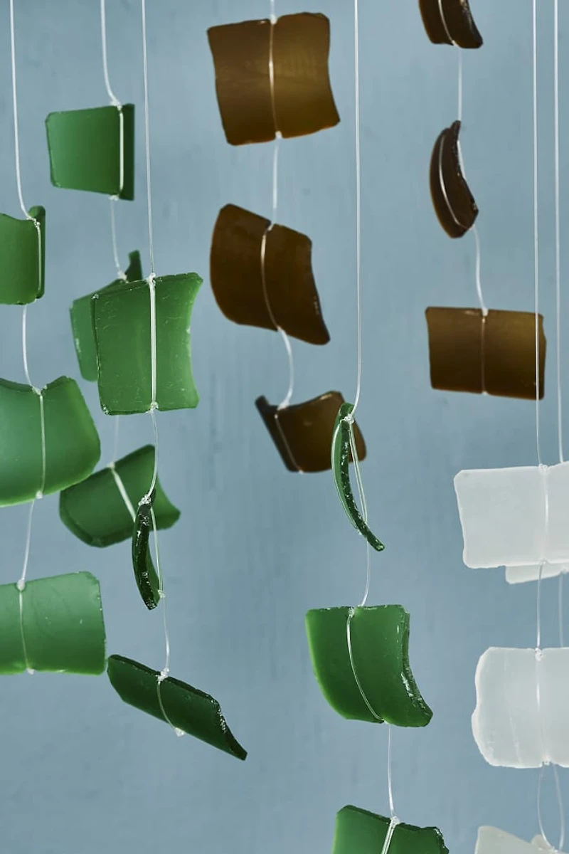 Buy Green Upcycled Glass Mobile Online at Earthbound Trading
