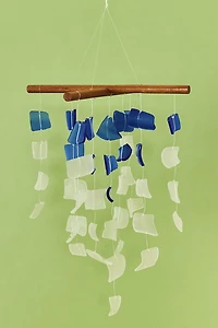 Buy Blue Upcycled Glass Mobile Online at Earthbound Trading