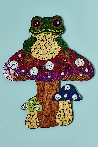 Mushroom Frog Mosaic