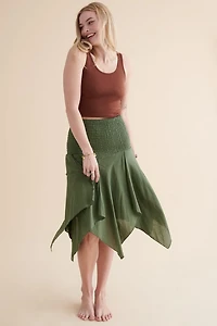 Green  Convertible Boho Fairy Skirt - Enchant Your Look Today