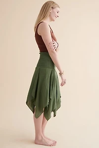 Green  Convertible Boho Fairy Skirt - Enchant Your Look Today