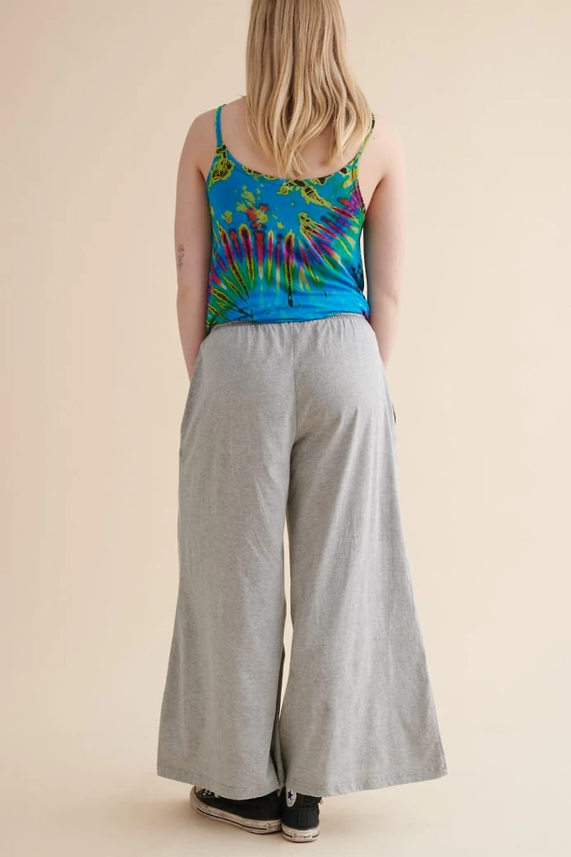 Buy Grey Wide Leg Lounge Pants Online at Earthbound Trading